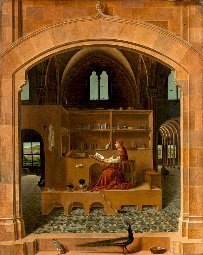 Antonello da Messina, "Saint Jerome in his Study" (c.1475)